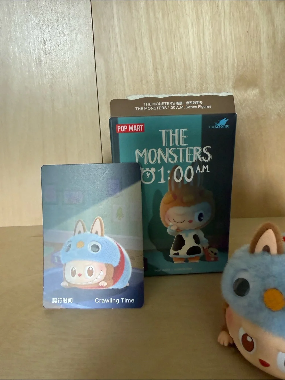 Pop Mart Labubu THE MONSTERS 1:00 A.M. Series Figures, Crawling Time - Picture 3 of 8